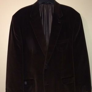 Ralph Lauren Chocolate Velvet Blazer